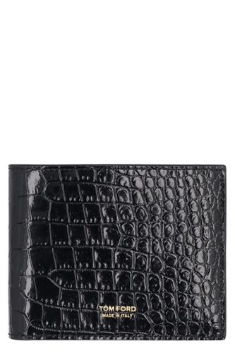 Tom Ford Croco-print Leather Wallet - Tom Ford - Modalova