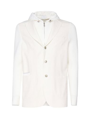 Eleventy Bib Jacket In Double Style - Eleventy - Modalova