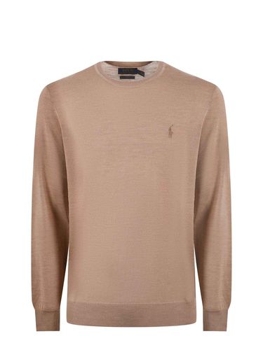 Logo Embroidered Crewneck Jumper - Polo Ralph Lauren - Modalova