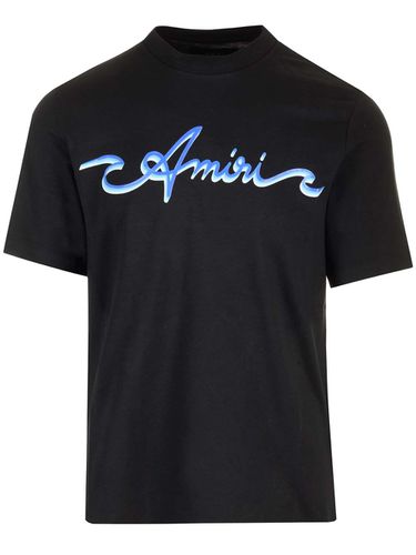 Amiri Wave T-shirt - AMIRI - Modalova