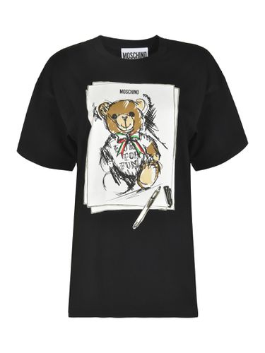 Moschino Teddy Printed T-shirt - Moschino - Modalova