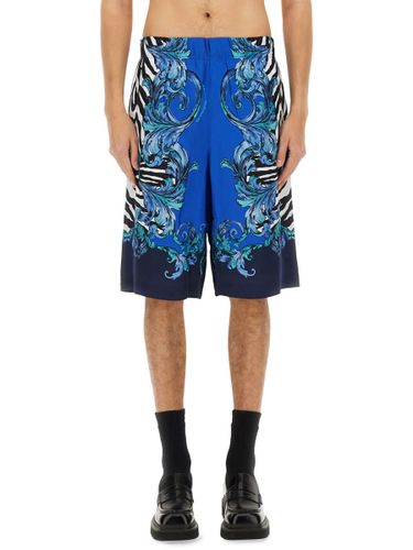 Viscose Shorts - Versace Jeans Couture - Modalova