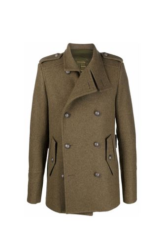 Balmain Wool Coat - Balmain - Modalova