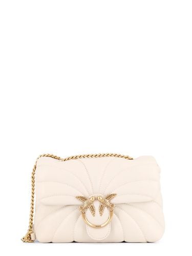 Love Puff Chain Linked Mini Crossbody Bag - Pinko - Modalova