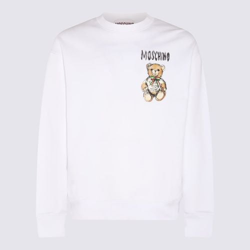 Drawn Teddy Bear Sweatshirt - Moschino - Modalova