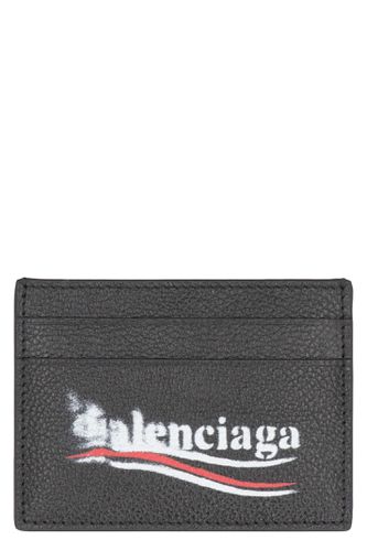 Balenciaga Cash Leather Card Holder - Balenciaga - Modalova