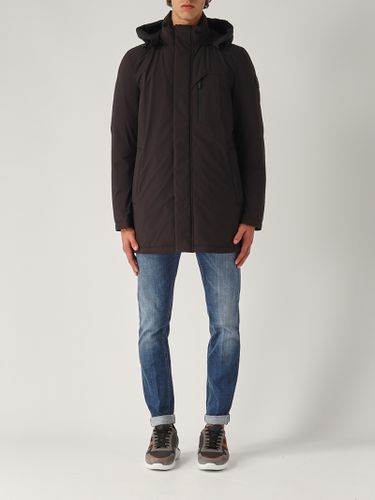 Mountain Parka Down Stretch Raincoat - Woolrich - Modalova