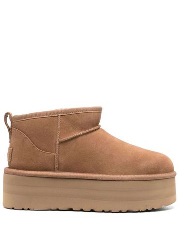 Ultramini Boots With Platform In Suede Woman - UGG - Modalova