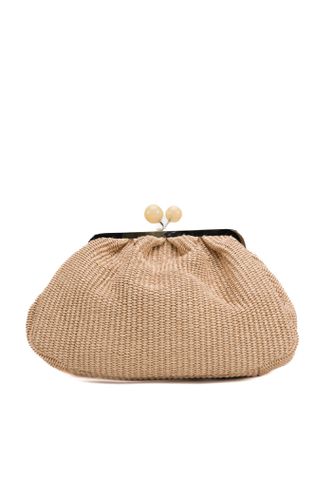 Medium Pasticcino Bag fortuna In Raffia - Weekend Max Mara - Modalova