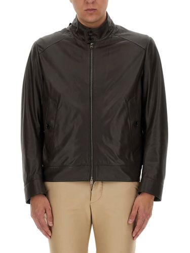 Hugo Boss Leather Jacket - Hugo Boss - Modalova
