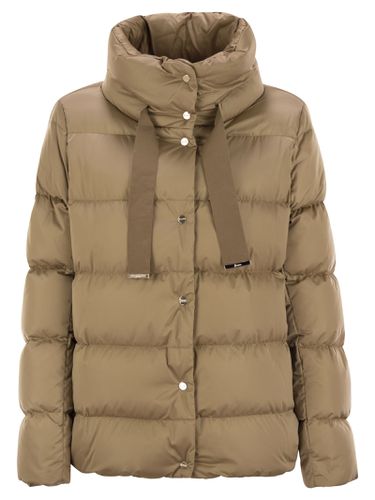 Herno Down Jacket With Ring Collar - Herno - Modalova