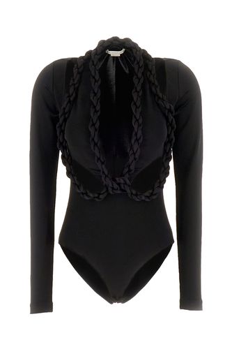 Black Stretch Viscose Bodysuit - Stella McCartney - Modalova