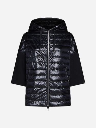 Hooded Quilted Nylon Down Jacket - Herno - Modalova
