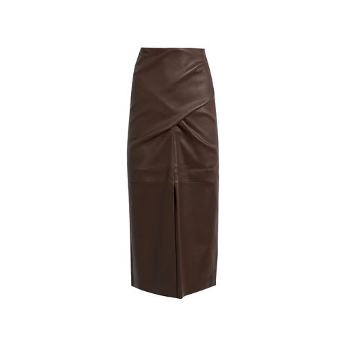 Brunello Cucinelli Leather Skirt - Brunello Cucinelli - Modalova