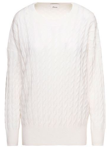 Cable-knit Sweater In Cashmere Woman - Allude - Modalova