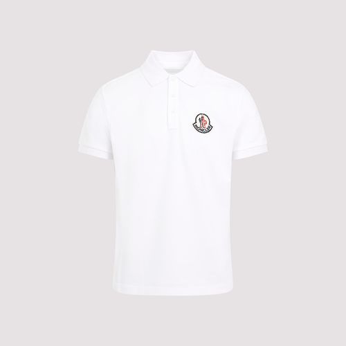 Moncler Ss Polo T-shirt - Moncler - Modalova