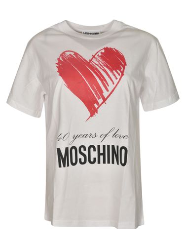 Moschino 60 Years Of Love T-shirt - Moschino - Modalova