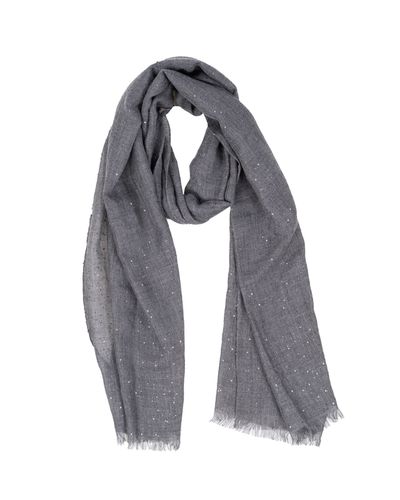 Brunello Cucinelli Scarfs Grey - Brunello Cucinelli - Modalova