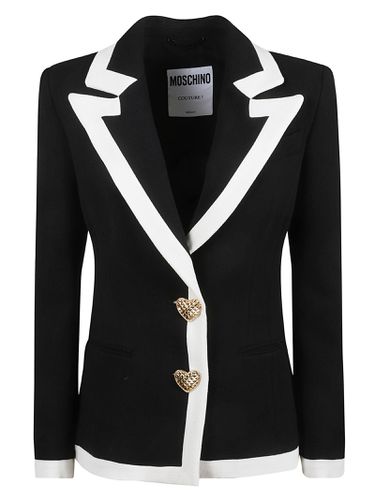 Moschino Heart Motif Blazer - Moschino - Modalova