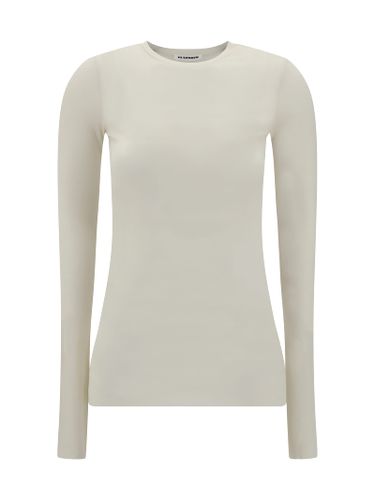 Semi-sheer Long Sleeve Top - Jil Sander - Modalova