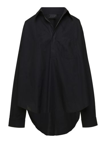 Maxi Shirt In Cotton Woman - Balenciaga - Modalova