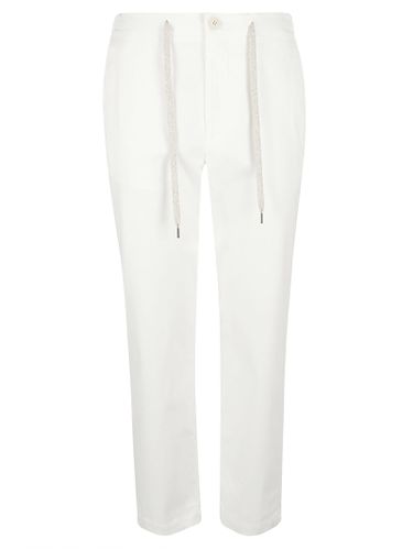 Eleventy Trousers White - Eleventy - Modalova