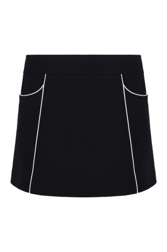 Celine Wool Mini Skirt - Celine - Modalova