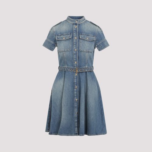 Alexander McQueen Denim Mini Dress - Alexander McQueen - Modalova