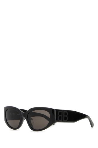 Balenciaga Black Acetate Sunglasses - Balenciaga - Modalova