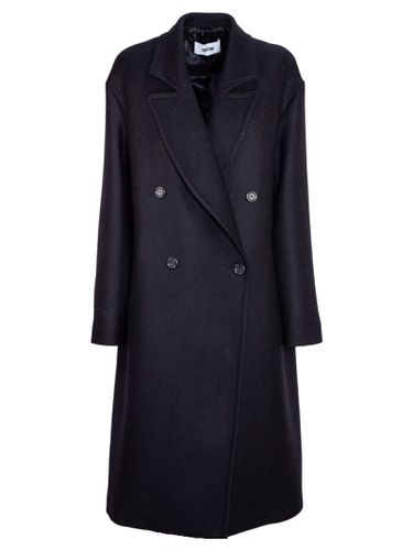 Virgin Wool Long Coat - Mauro Grifoni - Modalova