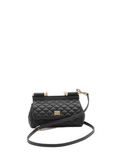 Logo Plaque Small Sicily Bag - Dolce & Gabbana - Modalova