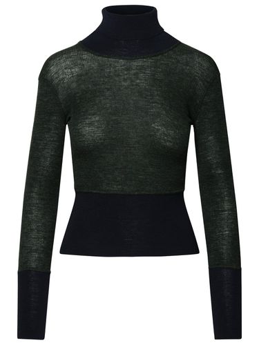 And Black Wool Turtleneck Sweater - Thom Browne - Modalova