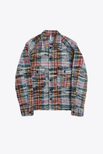 Cpo Check Shirt Multicolour check wool overshirt - CPO Shirt - Sunflower - Modalova