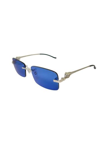 Ct 0281 Custom - Silver Sunglasses - Cartier Eyewear - Modalova