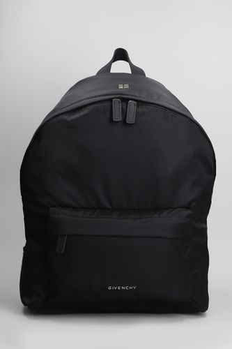 Essential U Backpack In Black Polyamide - Givenchy - Modalova