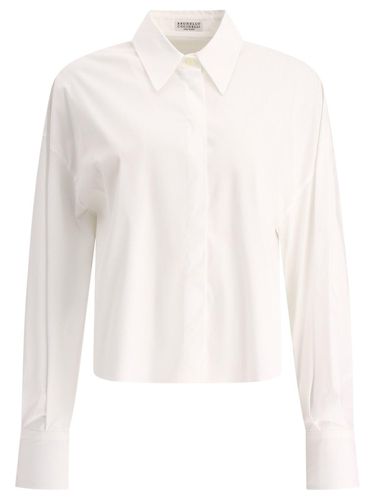 Long-sleeved Button-up Shirt - Brunello Cucinelli - Modalova
