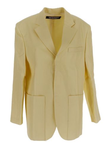 La Veste Dhomme Long Sleeved Blazer - Jacquemus - Modalova
