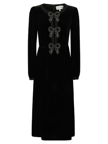 Saloni Dresses Black - Saloni - Modalova