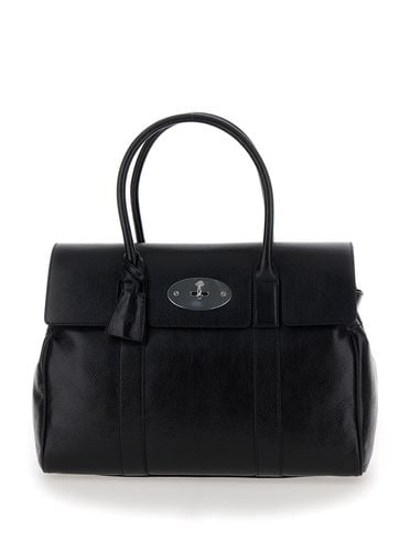 Bayswater Handbag With Postmans Lock In Hammered Leather Woman - Mulberry - Modalova