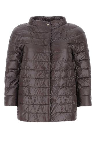 Herno Aubergine Nylon Down Jacket - Herno - Modalova