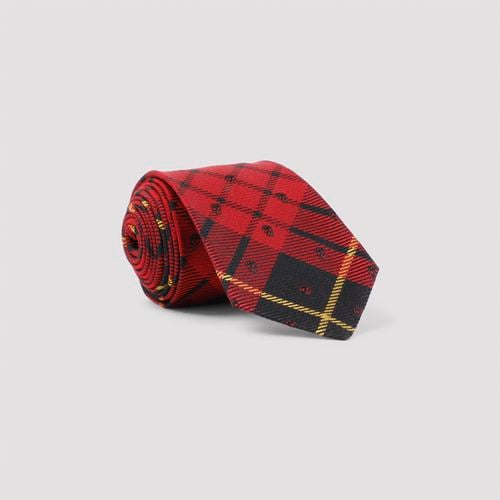 Alexander McQueen Tartan Tie - Alexander McQueen - Modalova