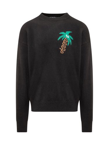 Palm Angels Crewneck Sweater - Palm Angels - Modalova