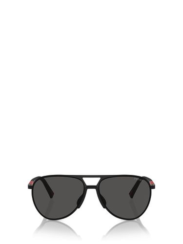 Ps 53zs Matte Black Sunglasses - Prada Linea Rossa - Modalova