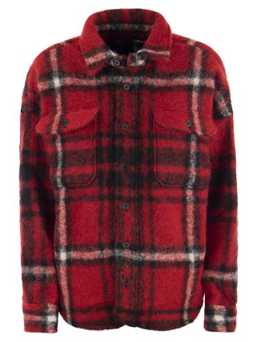 Oversized Wool-blend Plaid Shirt - Polo Ralph Lauren - Modalova