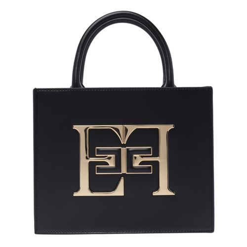 Elisabetta Franchi Logo Handbag - Elisabetta Franchi - Modalova