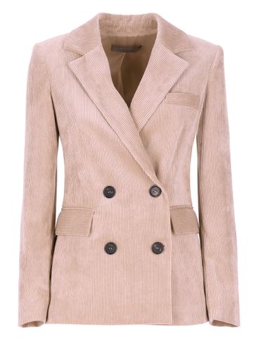 D. Exterior Corduroy Double Breasted Blazer - D.Exterior - Modalova