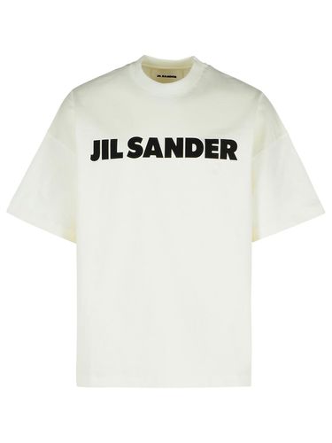 Jil Sander Ivory Cotton T-shirt - Jil Sander - Modalova