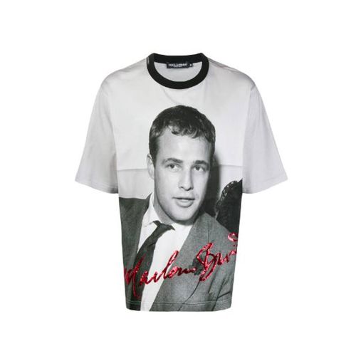 Marlon Brando T-shirt - Dolce & Gabbana - Modalova