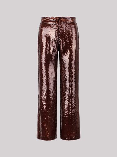 Sequined Flared Trousers - Sabina Musayev - Modalova