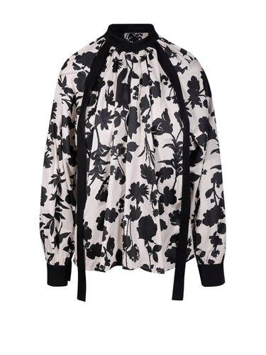 Floral Printed Long-sleeved Top - Max Mara - Modalova